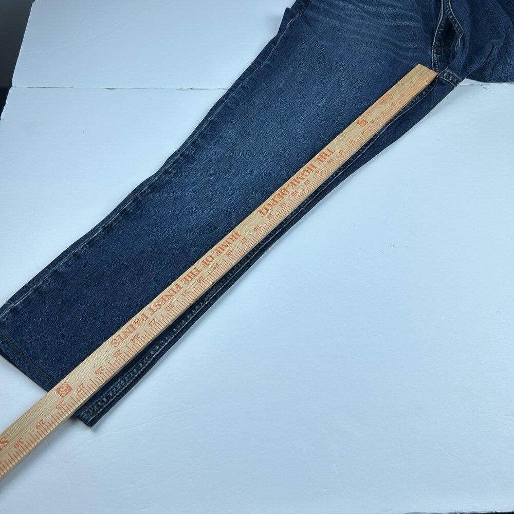 Y2K Levi's 569 Jeans Denim Pants Loose Straight Size 42x32  Dark Wash NWT Baggy - Picture 7 of 16